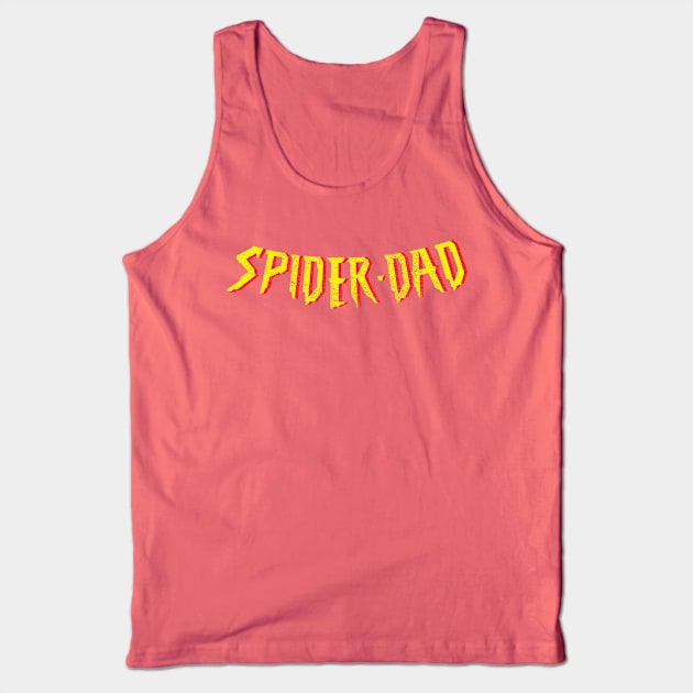 Spider-Dad (Distressed) Tank Top by frizbee